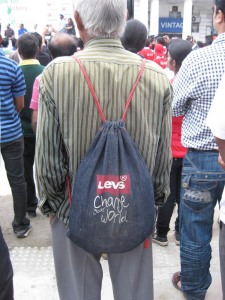 Example bag at the rally